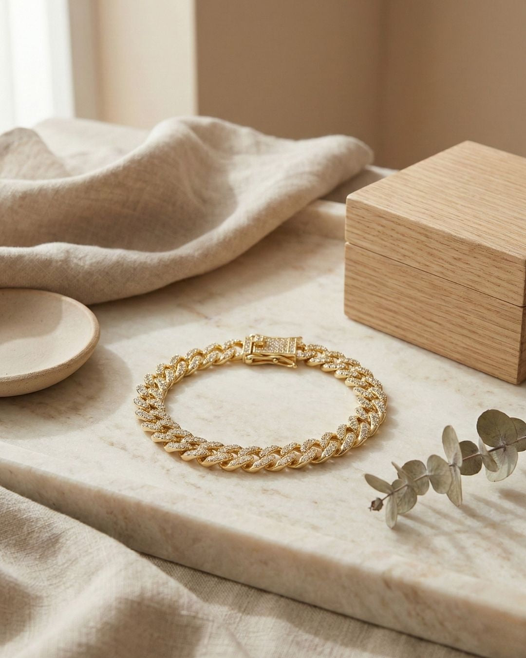 Armband 22k vergoldet