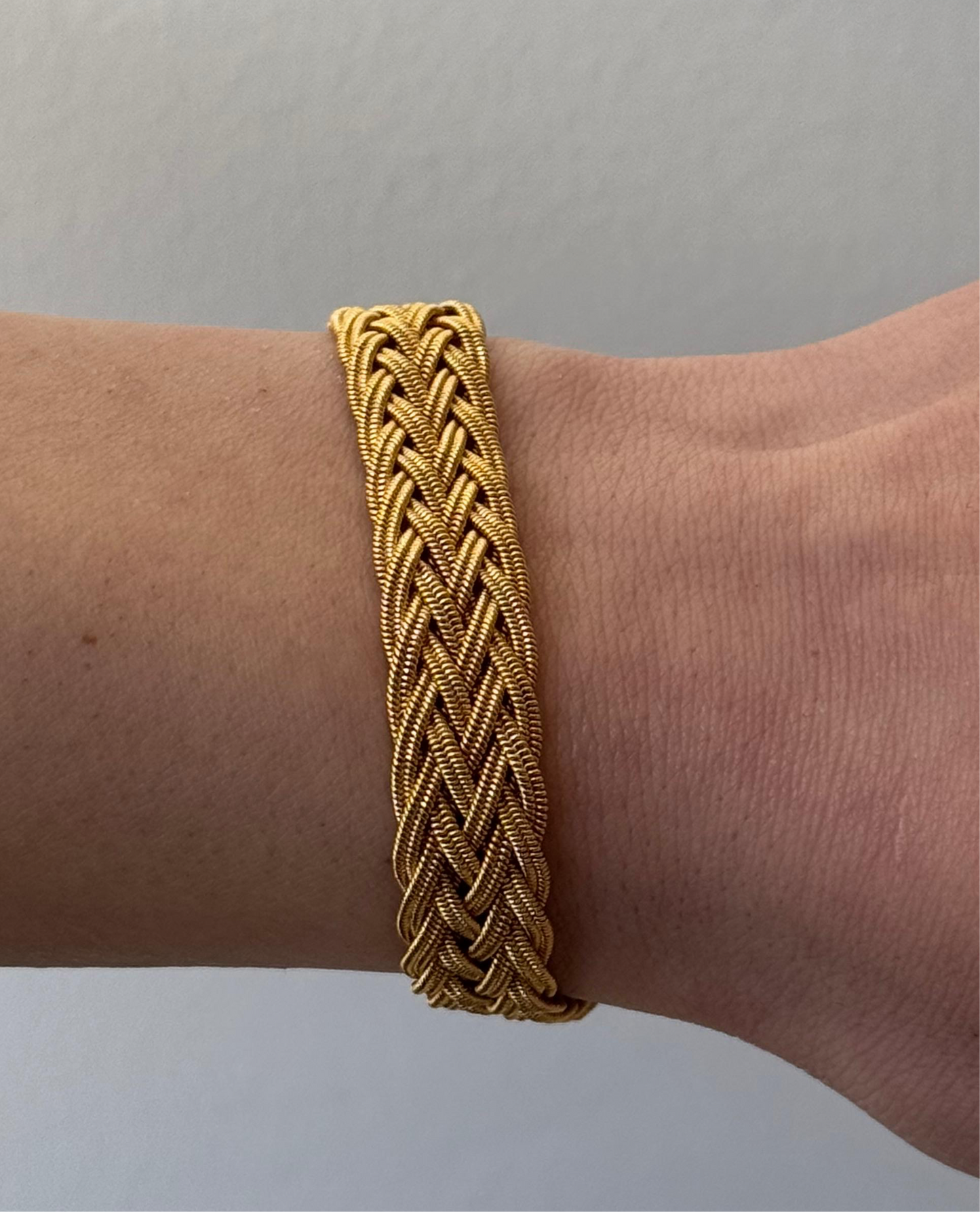 Hasir Armband 22 karat vergoldet