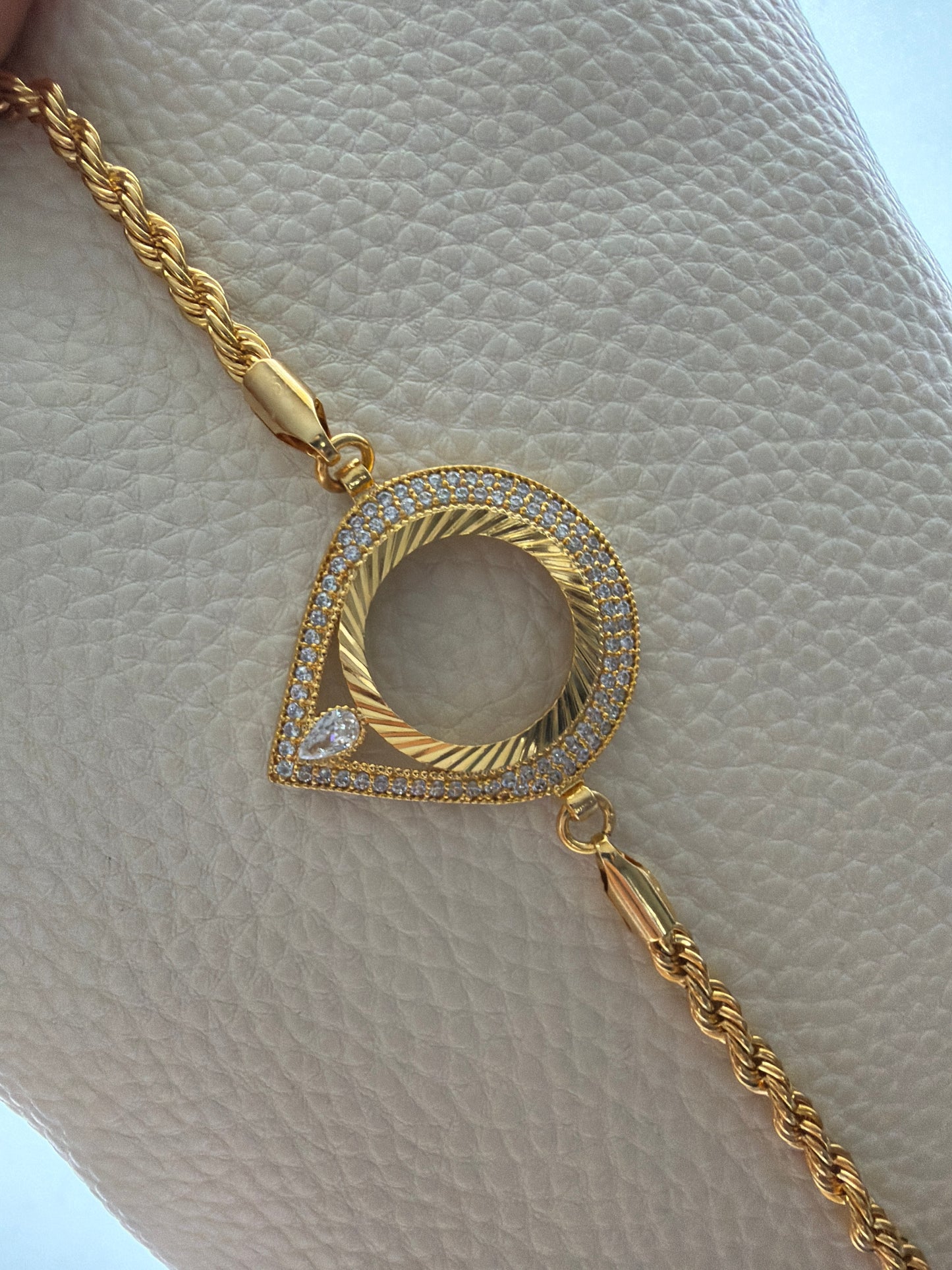 Damla Armband Model für Ceyrek Vergoldet