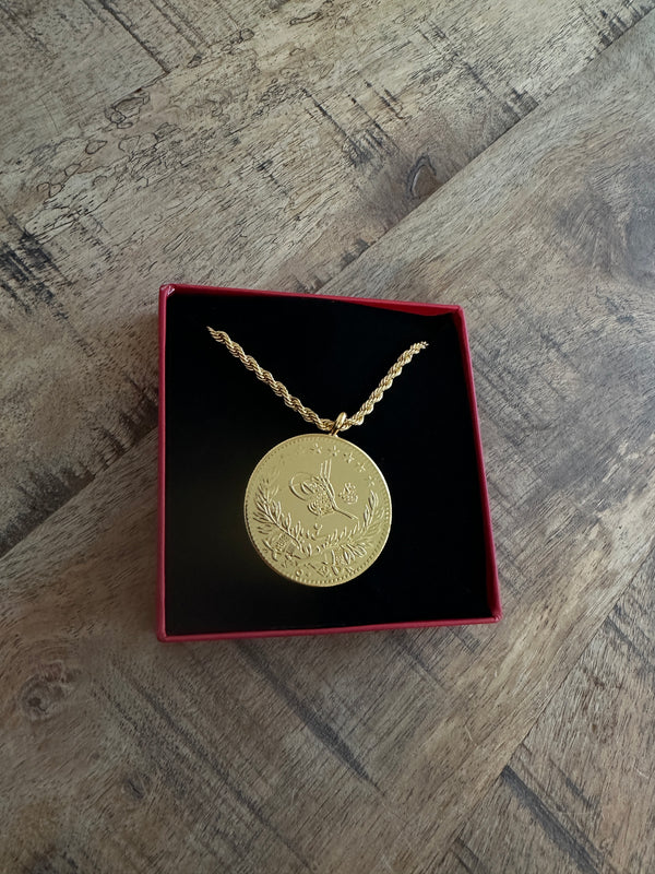 5i bir yerde Große Resat mit 60 cm Kette