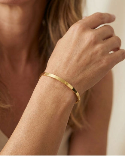 Kibrit Armreifen 22k Vergoldet