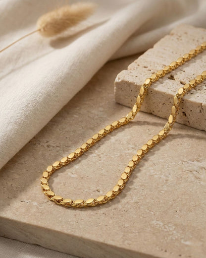 Pullu Kette 200cm 22k vergoldet