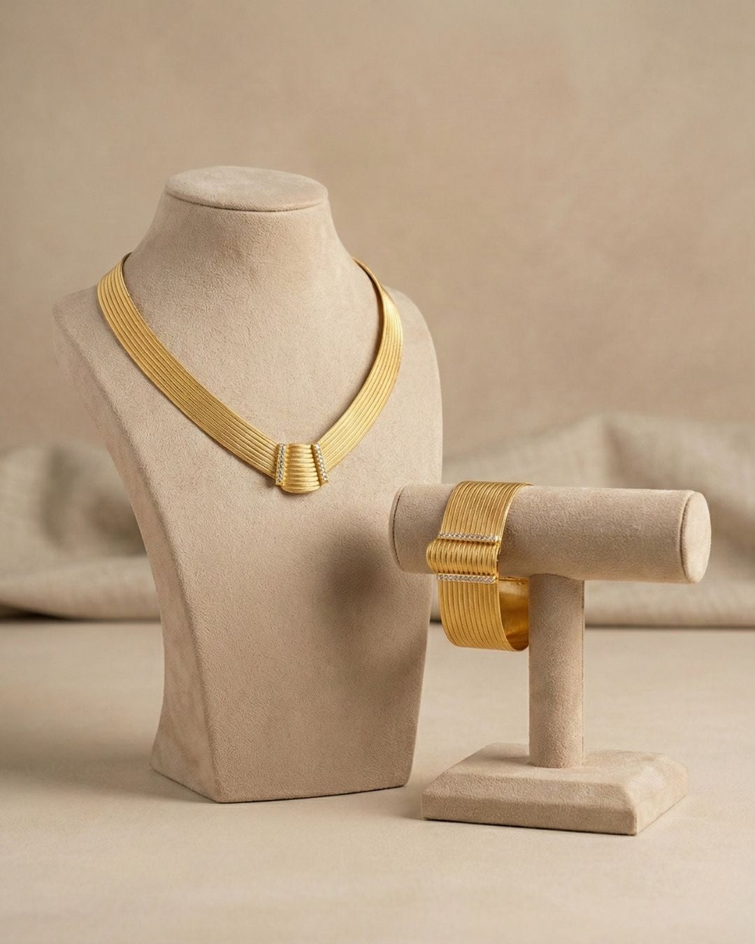 Trabzon Set 22k vergoldet