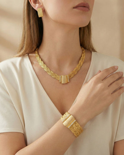 Trabzon Set 22k vergoldet