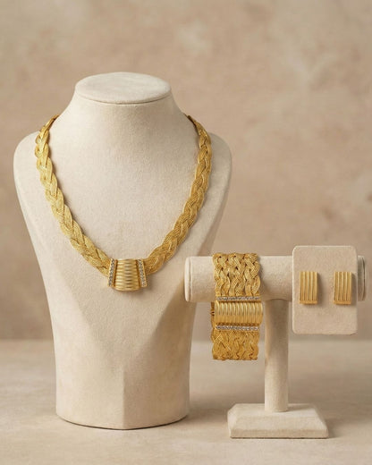 Trabzon Set 22k vergoldet