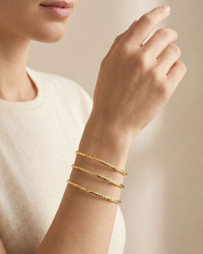 Basak Ajda 22 karat vergoldet