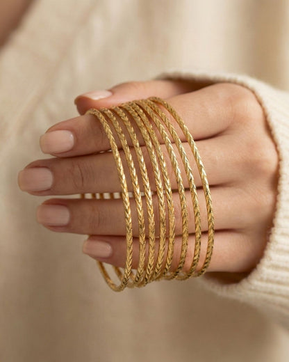 Basak Ajda 22 karat vergoldet