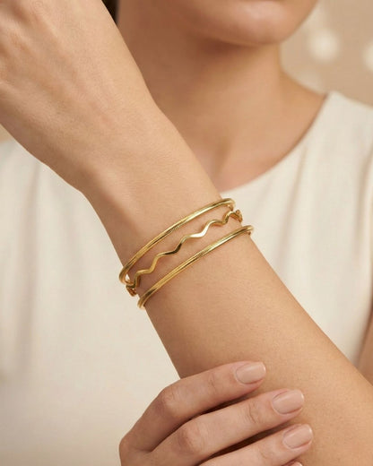 2 Ajda + 1 ZigZag Ajda 22k vergoldet