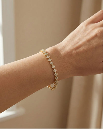 Armband 22k vergoldet