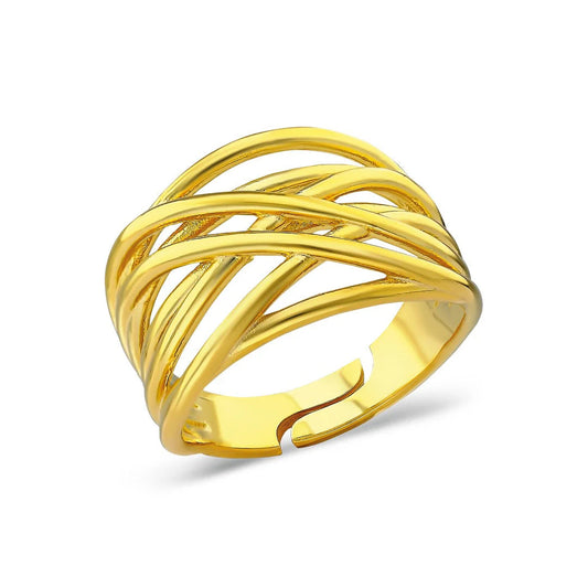Layered Ring / 925 SILBER