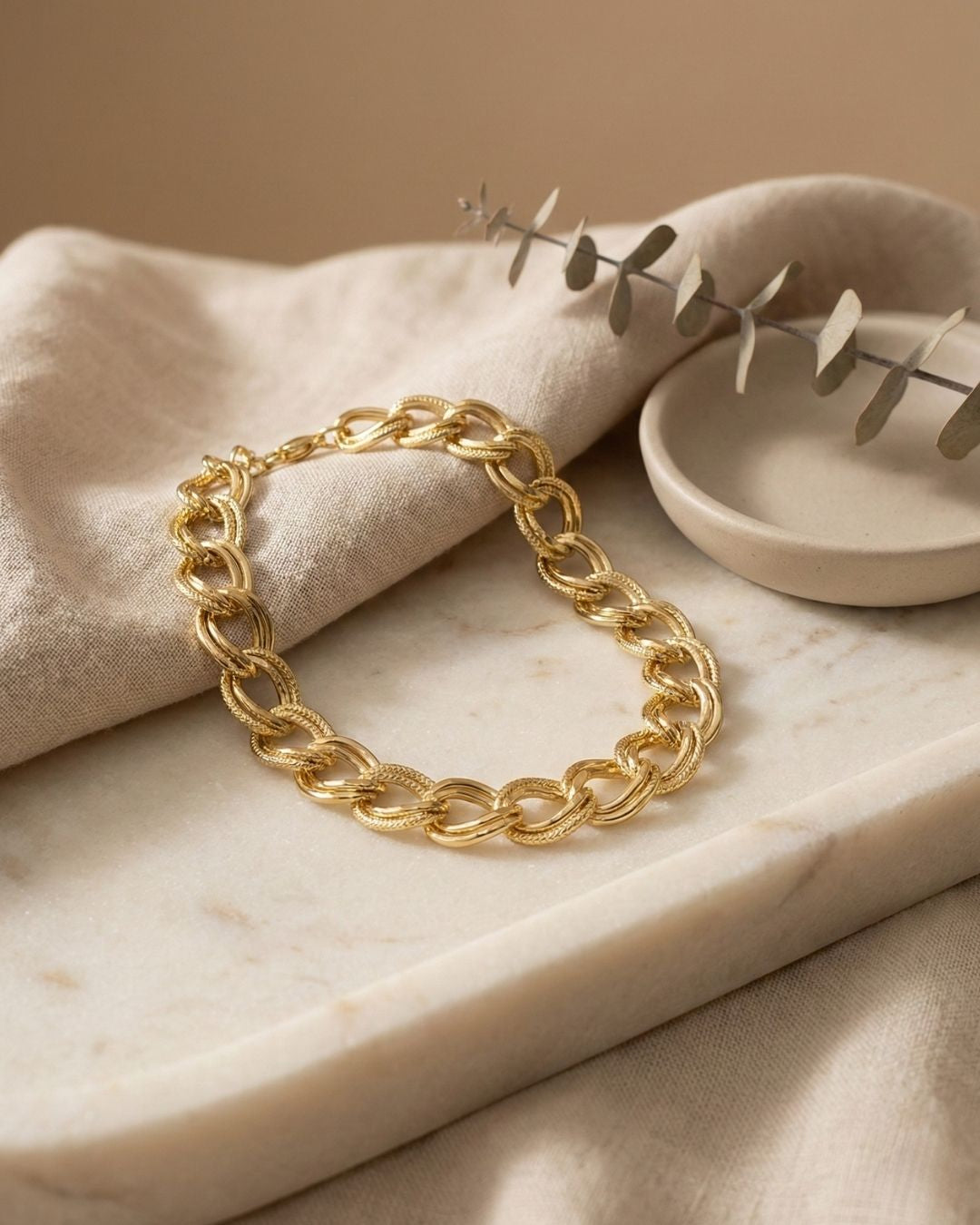 Armband 22k vergoldet