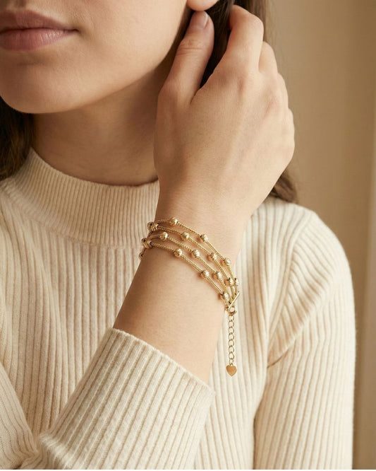 Armband 22k vergoldet