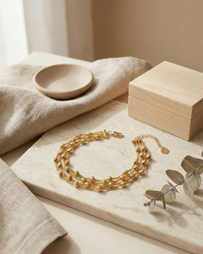 Armband 22k vergoldet