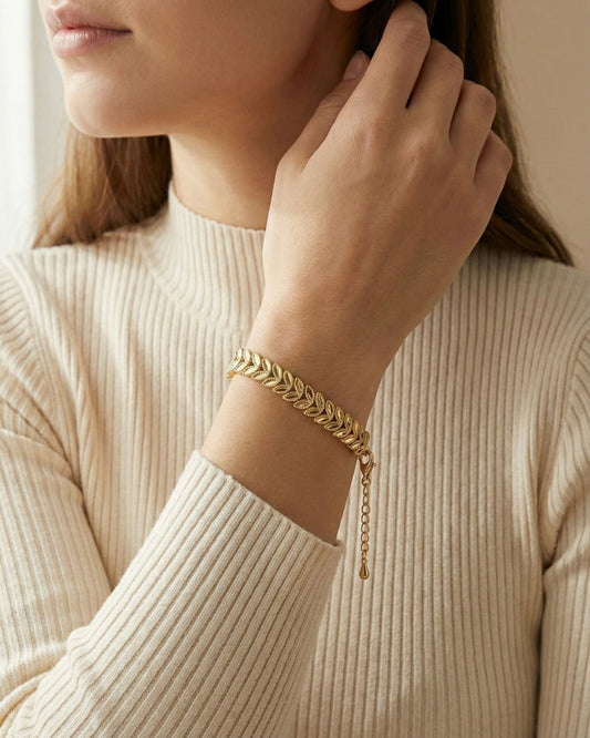 Armband 22k vergoldet