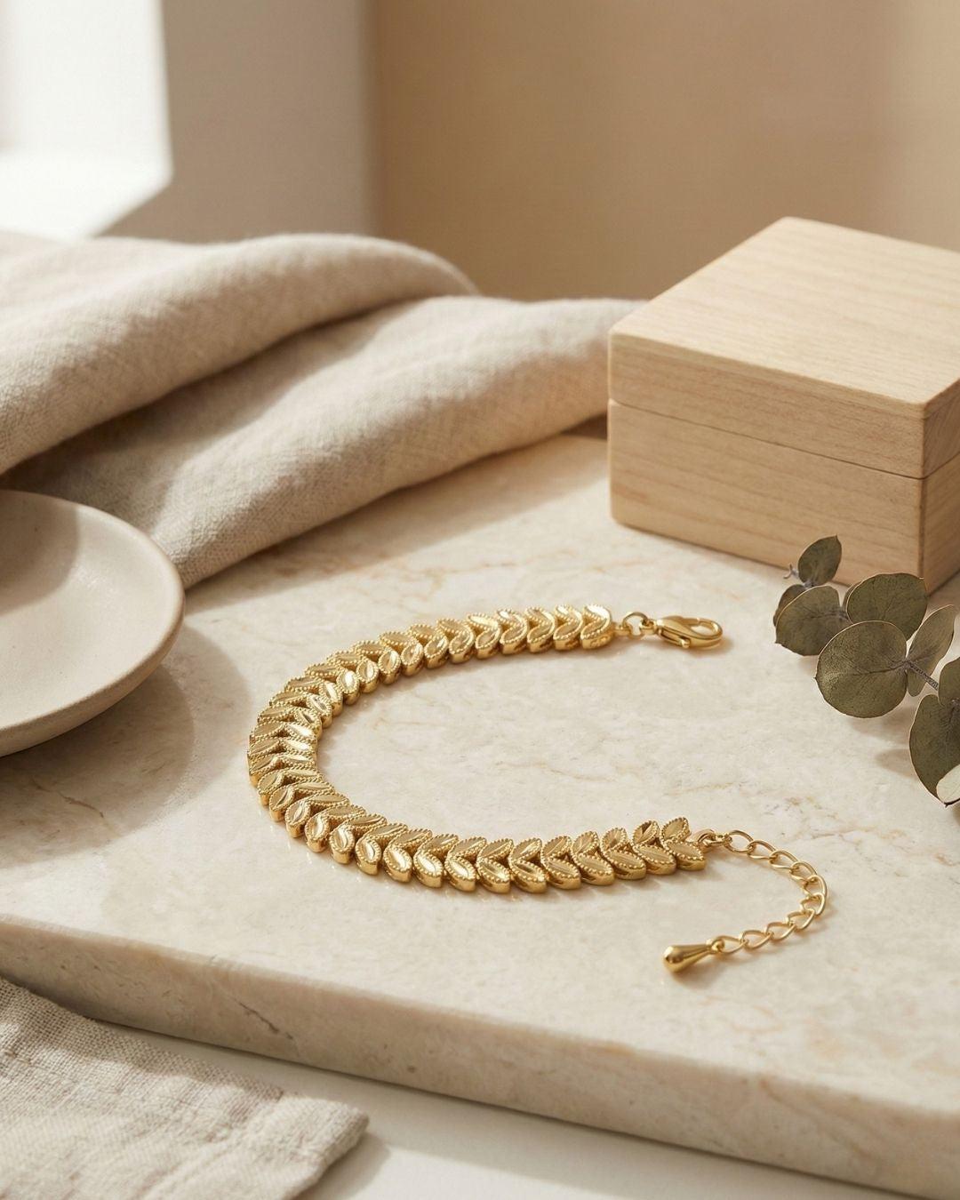 Armband 22k vergoldet