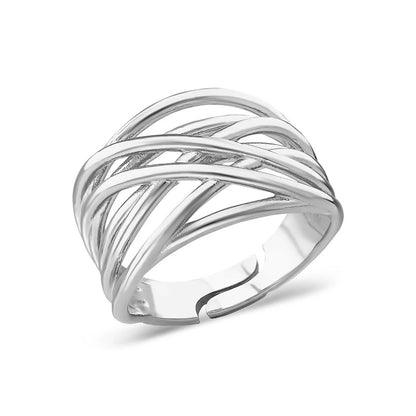 Layered Ring / 925 SILBER