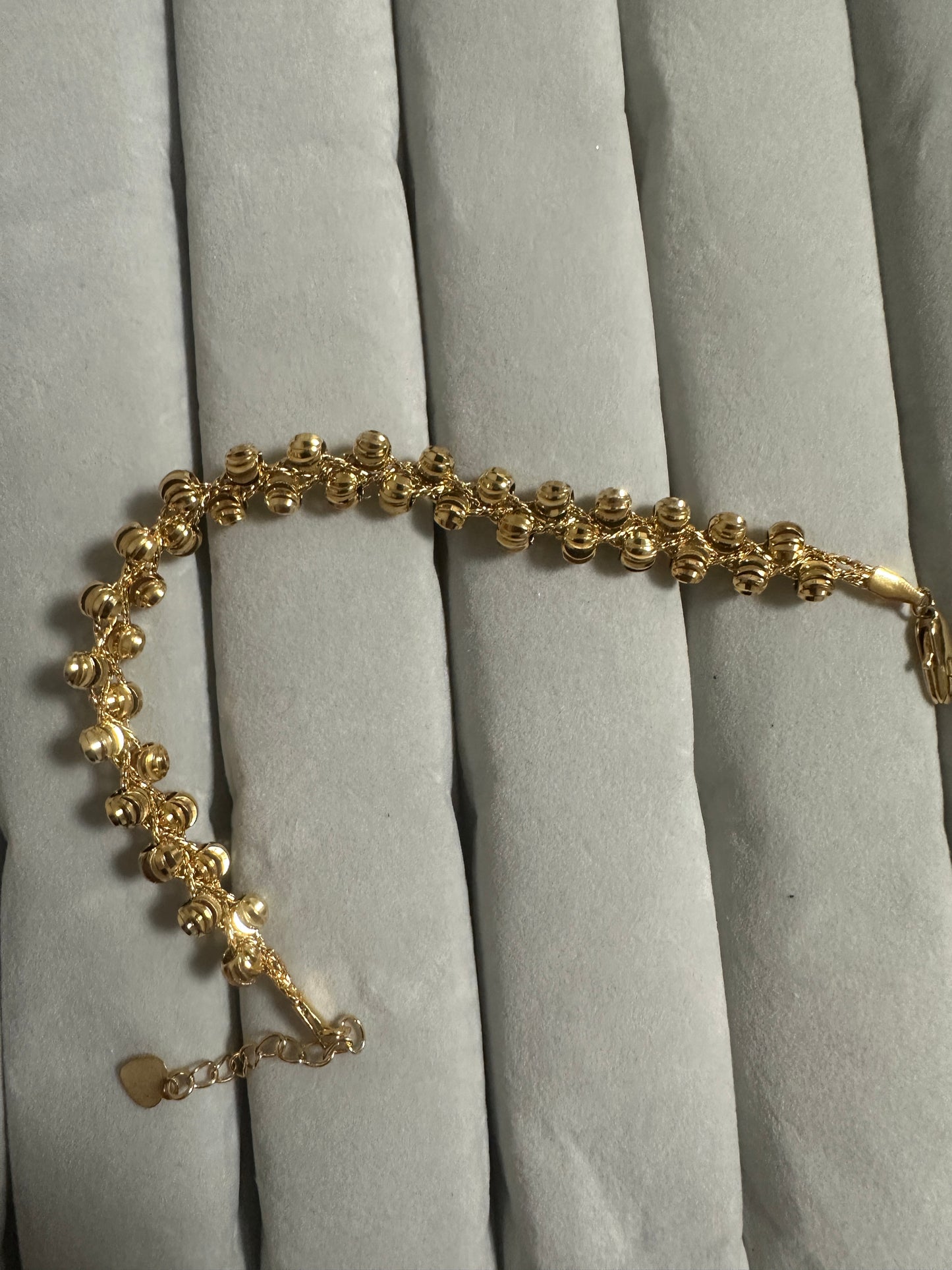 Dorika Armband 22 k vergoldet