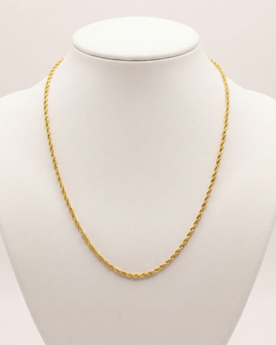 Burgulu Gedrehte Kette 22k Vergoldet