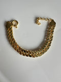 Pullu doppelt Armband 22 karat vergoldet