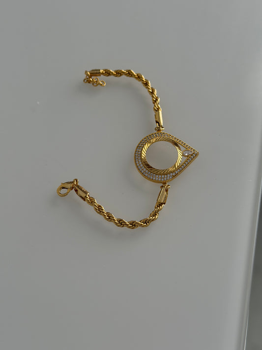 Damla Armband Model für Ceyrek Vergoldet