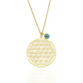 Lebensblume Halskette / 925 SILBER