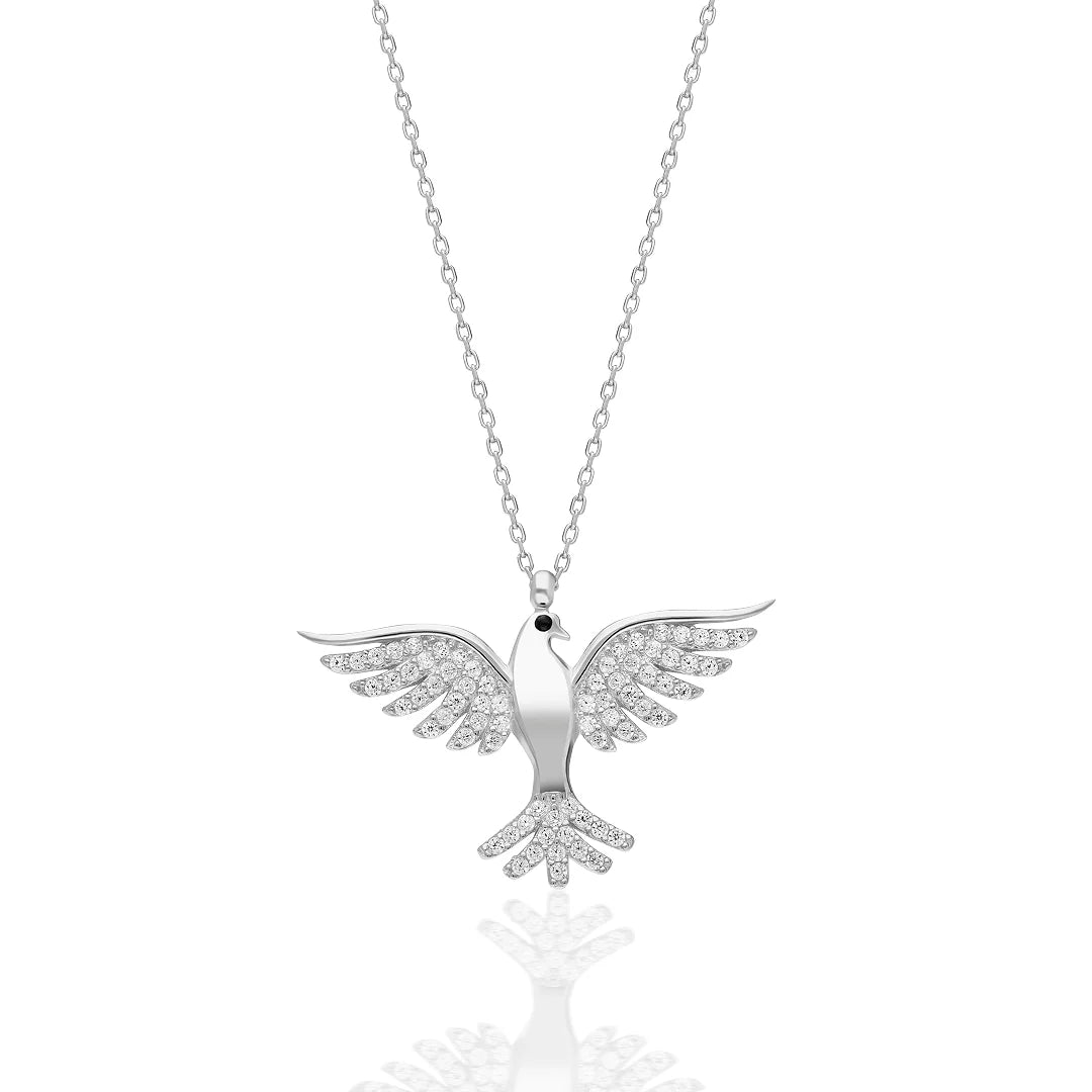 Phönix Halskette / 925 SILBER
