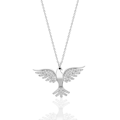 Phönix Halskette / 925 SILBER